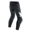 Dainese DELTA 4 sportovní kožené kalhoty černé/bílé vel.52